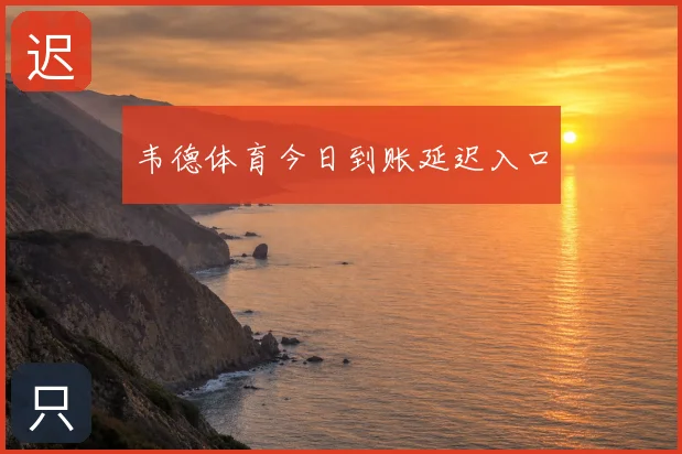 韦德体育今日到账延迟入口